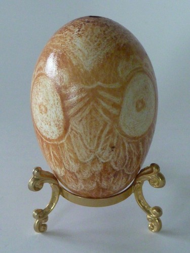 Blown hen egg - blown, &