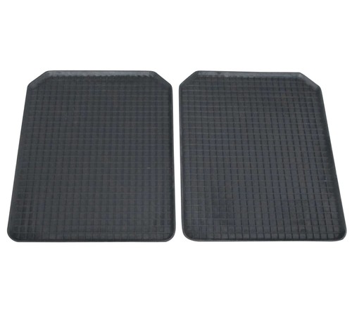 Rubber floor mats - 2x,