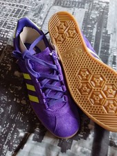 ADIDAS Originals Trimm Star . Purple And Slime Size ? Exclusive. Size Uk 9