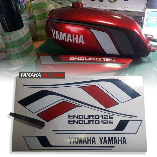 Sticker fuel tank gas dt125 - sticker,