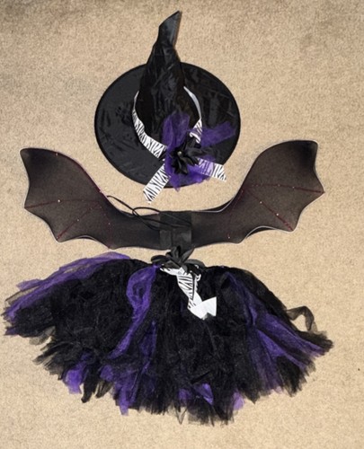 Girls witch costume - costume, of