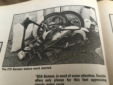BSA BANTAM MOTORCYCLE MAGAZINE ARTICLE.part 2