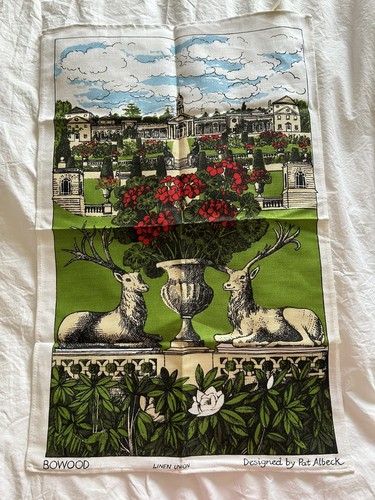 Vintage pat albeck tea towel - vintage,