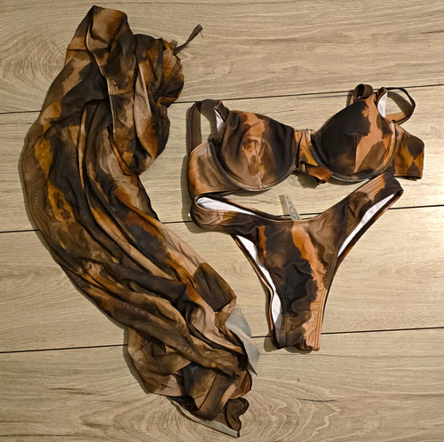 Women brown black - brown/black, abstract