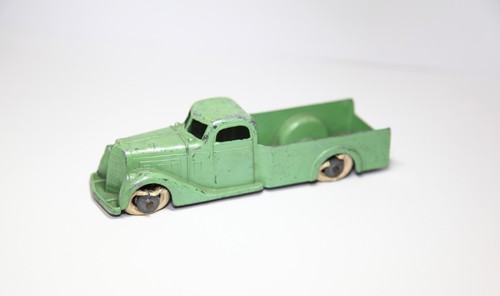 Tootsietoy truck green - green, good