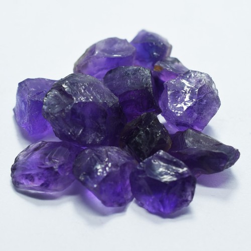 Natural purple amethyst uncut - purple,