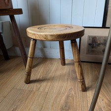 Antique French Milking Stool