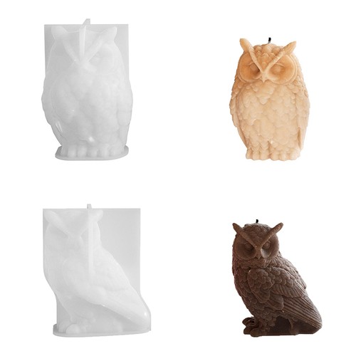 Owl resin mold animal - resin,