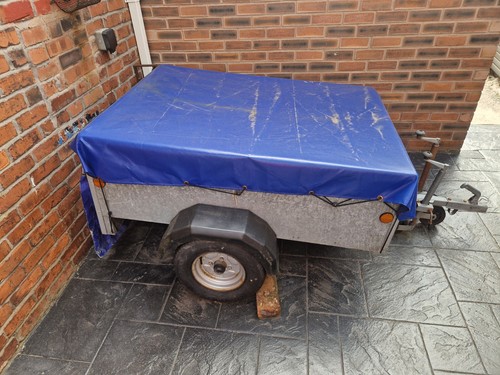 Small galvanised single axle - galvanised,