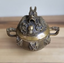 Vintage Chinese Bronze Dragon