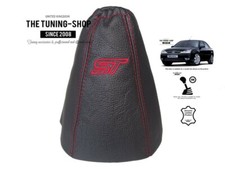 Gear Gaiter For Ford Mondeo MK3 03-06 Leather "ST" Red Embroidery