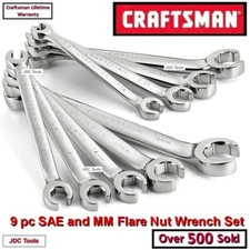 CRAFTSMAN TOOLS 9 PC POLISHED