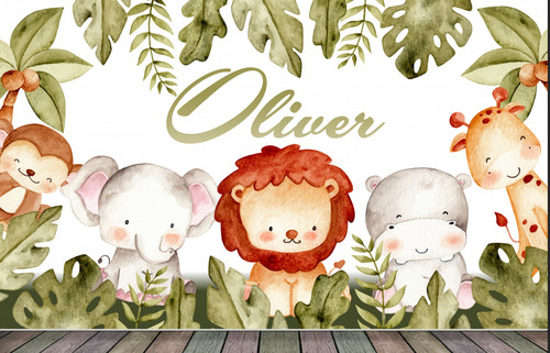 Safari animals jungle drawn - safari,