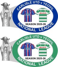 CARLISLE UTD v YEOVIL NL