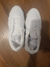 Plain White Women's Trainers Size 6 Never Been Worn