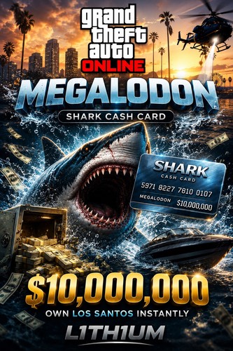 000 shark - $10,000,000, gta