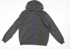 Lee Cooper Mens Grey Full Zip