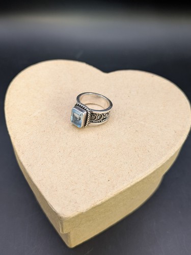 Suarti blue topaz oxidized - suarti,
