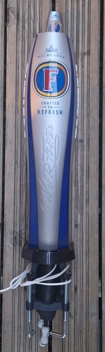 Fosters melbourne beer pump - beer,