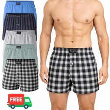 12 Pack Mens Woven Boxer