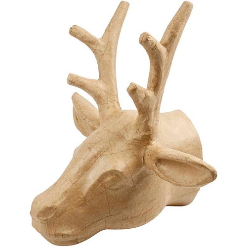 Deer head display wall - head,