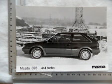Photo photography photograph photo Mazda 323 4x4 turbo SR420