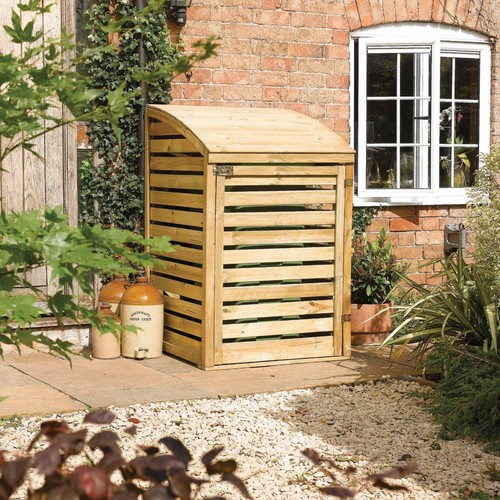 Rowlinson single wheelie bin - wheelie,