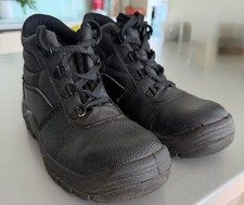 ARCO ESSENTIALS Leather ‘desert’ safety BOOTS/Men’s UK 6 EUR 39/For work hiking