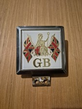 Vintage Car Badge - GB Union