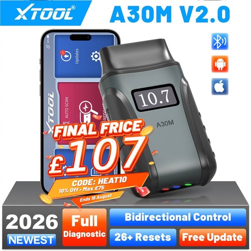 Xtool a30m obd2 all system - xtool,
