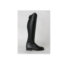 Long leather riding boots - leather,