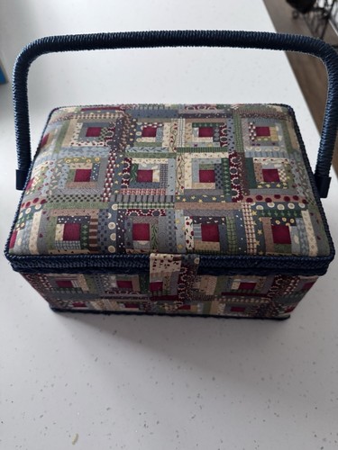 Vintage patchwork fabric - vintage,