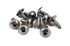 10x Honda Stainless Motorcycle Fairing Self Tapper Tapping Screws 5mm x 12mm