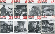 Loco Profile Magazine, Profile Publications, A selection, choose from drop down.