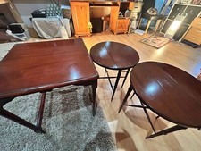 Nesting Tables - Set Of 3 - Antique Tables - Vintage Tables