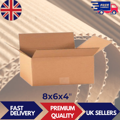 4 cardboard postage - 8, 4"