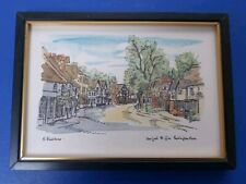 Vintage Painting The High