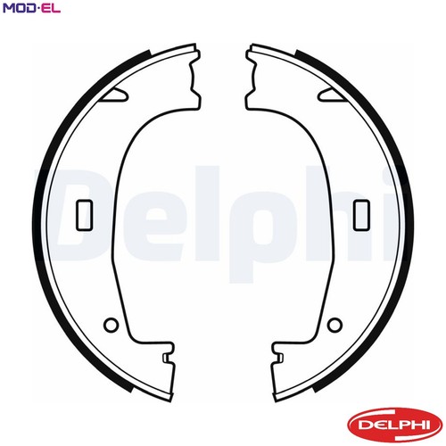 Brake shoe set - shoe,