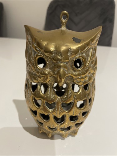 Brass candle holder - brass,