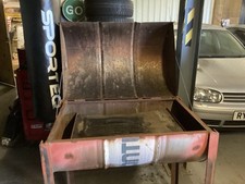 Oil Drum BBQ Home Made,very Well Done,collection Only Much Hadham.
