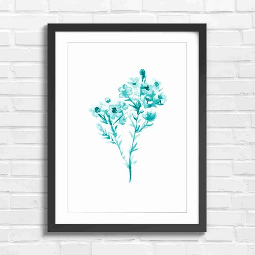 Delicate purple wildflower - purple,