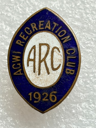 Arc agwi recreation club 1926 - agwi,
