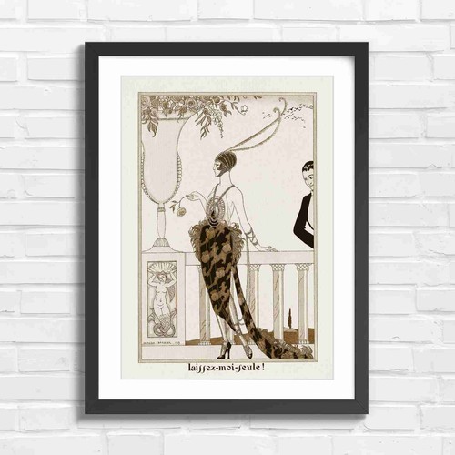 Vintage art deco fashion lady - fashion,