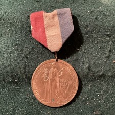 1919 Peace Proclaimed Medal