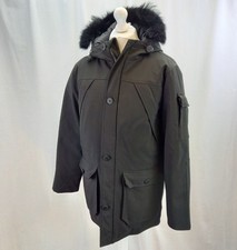 Black puffer coat L Penfield