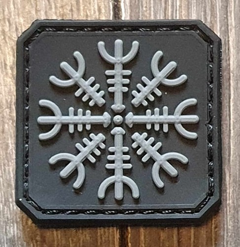 Viking symbol pvc - patch, hook