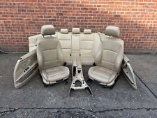 BMW 3 SERIES E90 SALOON LCI M SPORT NAHT BEIGE HEATED SEATS SET