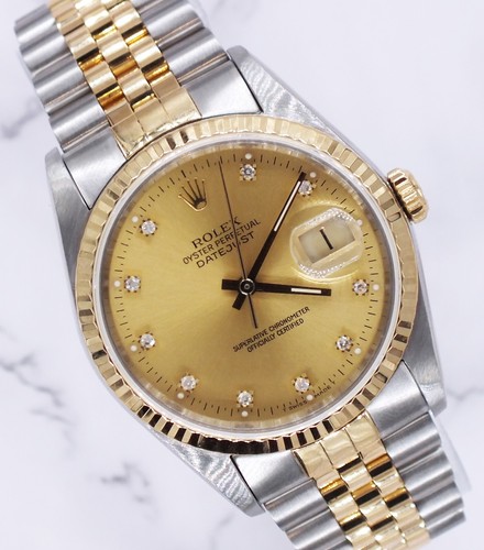 Gents rolex datejust steel - gents,