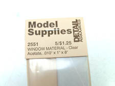 DETAIL ASSOCIATES 2551 CLEAR ACETATE 1 X 8