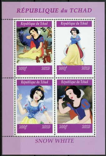 Snow white disney - white, mnh
